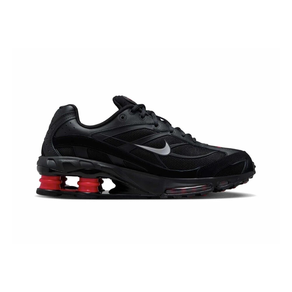 Nike Shox Ride 2 Shoes Black University Red Silver II7635-001 Men's Size 10.5